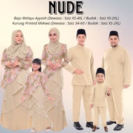 [3 DESIGN] BAJU RAYA SEDONDON NUDE BAJU KURUNG SEDONDON IBU DAN ANAK BAJU MELAYU SEDONDON KURTA SEDONDON