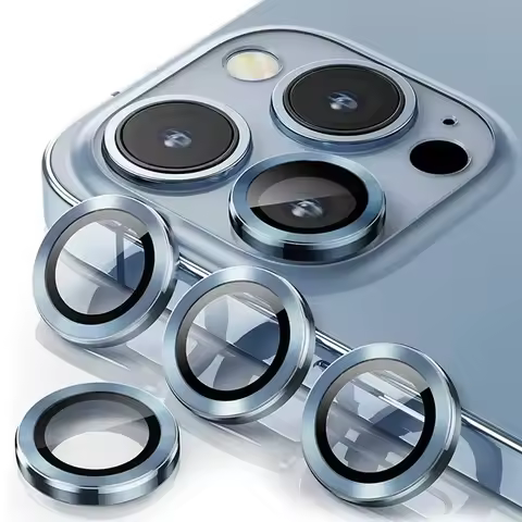 Metal Glass Camera Lens Protector Case for IPhone 13 11 14 15 16 Pro Max 12 Mini Plus IPone 15Pro 14
