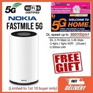 Upgrade Umobile Uhome Yes Flexi Nokia FastMile EE Nr5103 5G Gateway Modem Router Dual Wifi Mode Wifi 6 Mesh  Broadband