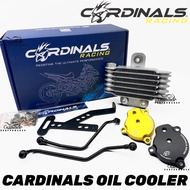 CARDINALS RACING OIL COOLER ENGINE OIL COOLER Y15 ZR Y16ZR LC135 OIL COOLER KIT GOLD/BLACK 100% ORIG