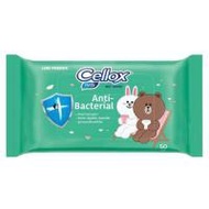 ผ้าเช็ดทำความสะอาด CELLOX ANTI BACTERIA 50 แผ่น (1145690)