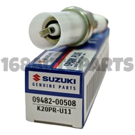 ORIGINAL SUZUKI 09482-00508 SPARK PLUG K20PR-U11 SWIFT 1.5 ZC21 SX4 1.6 GYA21 GRAND VITARA 2.0 E54V 