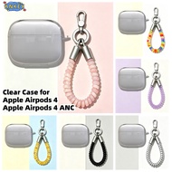 Compatible with Apple AirPods 4 ANC Bluetooth Earphones Transparent TPU Protective Case Apple AirPod