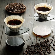 Household Hand Brew Drip Transparent Coffee Appliance Set Filter Hand Brew Coffee Drip Filter Cup