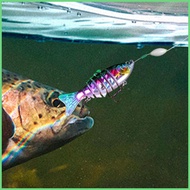 Swim Baits for Bass Fishing 7 Section Type Realistic Fishing Lure Kit 5 Pieces Angler Equipment for 