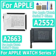 Replacement Battery A2663 For Apple Watch Series 7 41mm 284mAh A2552 For Series 7 45mm 309mAh Watch 
