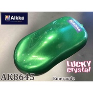 AIKKA AK8645 EMERAUDE *** LUCKY CRYSTAL SPECIAL EFFECT 2K PAINT