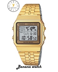 นาฬิกาข้อมือผู้หญิง Casio รุ่น A500WGA-9 แท้