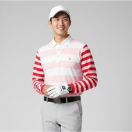 HAZZYS PINK Golf Shirt Polo Collar Shirt Tennis Jersey Padel Dryfit - For Men