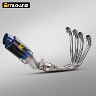 For Honda CBR650F CB650F CBR650R CB650R 2014-2024 Motorcycle Exhaust System Ti alloy Front Pipe Esca