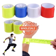 [Wholesale Price] Night Running Cycling Protective Sticker Warning Wristband Bicycle Fluorescent Band Reflective Tape Cycling Safe Reflective Sticker Biking Reflective Safe Strips
