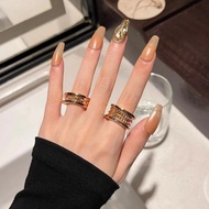 Bvlgari New Style B.zero1Rock Series Willow Nail Ring Jewelry Valentine's Day Girlfriend Birthday Gi