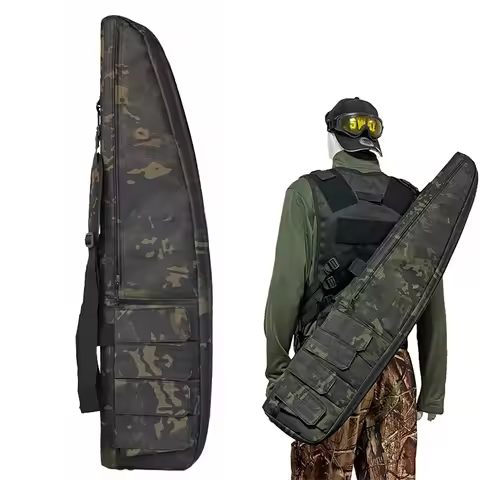 70cm 98cm 115cm Airsoft CS Gun Carry Case Tactical Hunting Gun Bag Shockproof Cushion Gun Bag Heavy 
