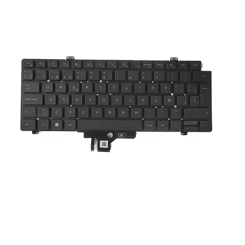 Original US Spanish FR GR CK Language For Dell Latitude 7420 7410 Black Backlit New Laptop Keyboard 