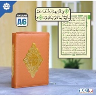 Quran - Small Quran Al Wafa Zipper Nisfu A6 - Quran memorization