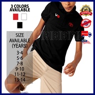 Baju Polo Kolar T Shirt Toyota V6 Sulam Cotton Budak Kids Kanak Lelaki Boys Pakaian Fashion Motorspo