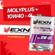 EXN Extentios 10W40 Molyplus Synthetic Pao Engine Oil 4L | Car Oil