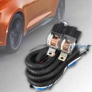 H4 Headlight Relay Wiring Harness Car LED Headlight Relay Wiring Harness Kit Headlamp Enhancer Brigh