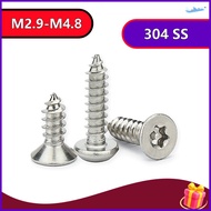 SUS304 Torx Pan Head Self-Tapping Screws M2.9-M4.8 Anti-Rust Fastener 【WDY-MB2】
