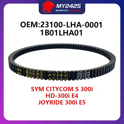 1B01LHA01 23100-LHA-0001 DRIVE BELT TRANSMISSION FOR SYM CITYCOM S 300i / HD-300i E4 /JOYRIDE 300i E