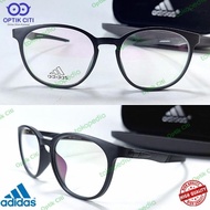 Frame Kacamata pria bulat Sporty Adidas 6058 Ada pegas grade original