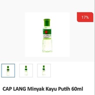 Caplang Eucalyptus Oil 60ml