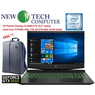 HP Gaming Pavilion 15-Dk0011TX 15.6" FHD IPS Laptop ( I7-9750H, 8GB, 1TB, GTX 1650 4GB, W10 ) Acid Green