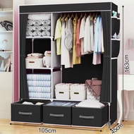 Plardin Fashion Zipper Closet Cabinet Storage Wardrobe Closet Cabinet Clothes Storage Wardrobe Organ
