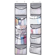 Over the Door Organizer with 5 Pockets Foldable Sundries Stuffed Animal Storage Storage Hanging Bag