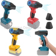 Jet Blower Portable Violent Turbo Fan For Makita/Dewalt/Milwaukee/Bosch 18V 20V Li-ion Battery 4-Spe