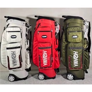 BaruHONMAStandard Beg Golf Kuda Merah Beg Kelab Bola Beg Wanita LelakigolfPakej Peralatan Golf