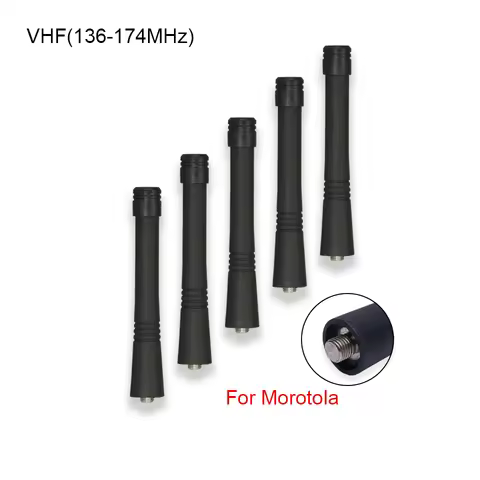5/Pcs 9CM VHF 136-174MHz Short Antenna For Motorola Radio GP328 GP340 GP300 CP150 CP200 PR400 EP450 