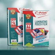 50 Pcs F4 Laminating Plastic A4 Eprint/
