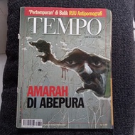 Majalah Tempo : Amarah di Abepura ed 20-26 Mar 2006