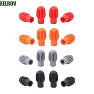 XELROV Drum Stick Practice Tip Portable Rubber 2/4Pcs Drum Accessories Percussion Instruments Silico