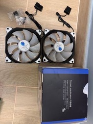 12cm * 12cm 一對靜音電腦風扇 silent computer fan (2pcs)