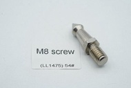 M8 Screw Solid Silver Stands Component Feet M8 For Monopod Tripod