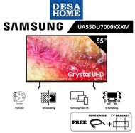 (FOC GIFTS) SAMSUNG UA55DU7000KXXM REPLACE UA55CU7000KXXM  55'' 4K UHD SMART TV  55DU7000 / 55CU7000