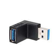Right Angle USB3.0 AM to AF L Shape Adapter Converter USB 3.0 A Male to A Female 90 Degree Angle Plu