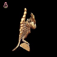 [DPGT] 1Pcs Vintage Brass Animal Statue Antique Copper Flying Owl Figurines Home Decor Small Ornamen