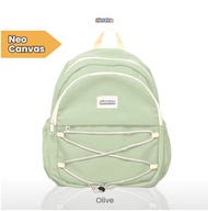 Himeku TAMAGO MEDIUM Backpack - Tas Sekolah Medium - Ransel Kanvas Wanita