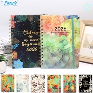 PANSIE 2026 Planner, Jan.2026 - Dec.2026 Weekly and Monthly Calendar 2026, Agenda A5 Monthly Tabs Ac
