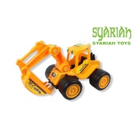 SYARIAH TOYS Jumbo 6106B jumbo beko excavator pvc truck toy