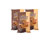 INTERBIS Chocolate Crackers Chocolate Crackers Chocolate Cream Biscuit 268 gr