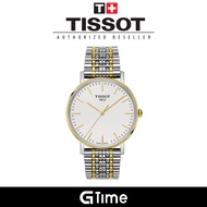 Tissot T109.410.22.031.00 Men's Everytime Medium Quartz 2 Toned Steel Watch T1094102203100