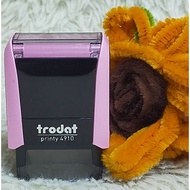 Trodat 4910 Pastel Color Self Inking Stamp Customized Stamp