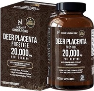Nano Singapore Deer Placenta Prestige 20000mg with Grape Seed Extract &amp; Multivitamins 60CT