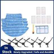 18Pcs for V55 Pro Mop Cloth Side Brush Hepa Filter for  V55 Pro Robot Vacuum Cleaner  Patch Replacem