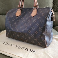 LV speedy 30 mono, 2010. Preloved bag,db,padlock, no key