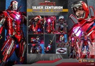 ~熊貓熊~全新 Hot Toys 1/6 MMS618  鋼鐵人 銀色 百夫長 Silver Centurion